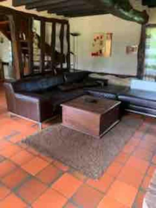 Chaumiere Familiale Weekend & Vacances Paisible Saint-Philbert-sur-Risle Exteriör bild