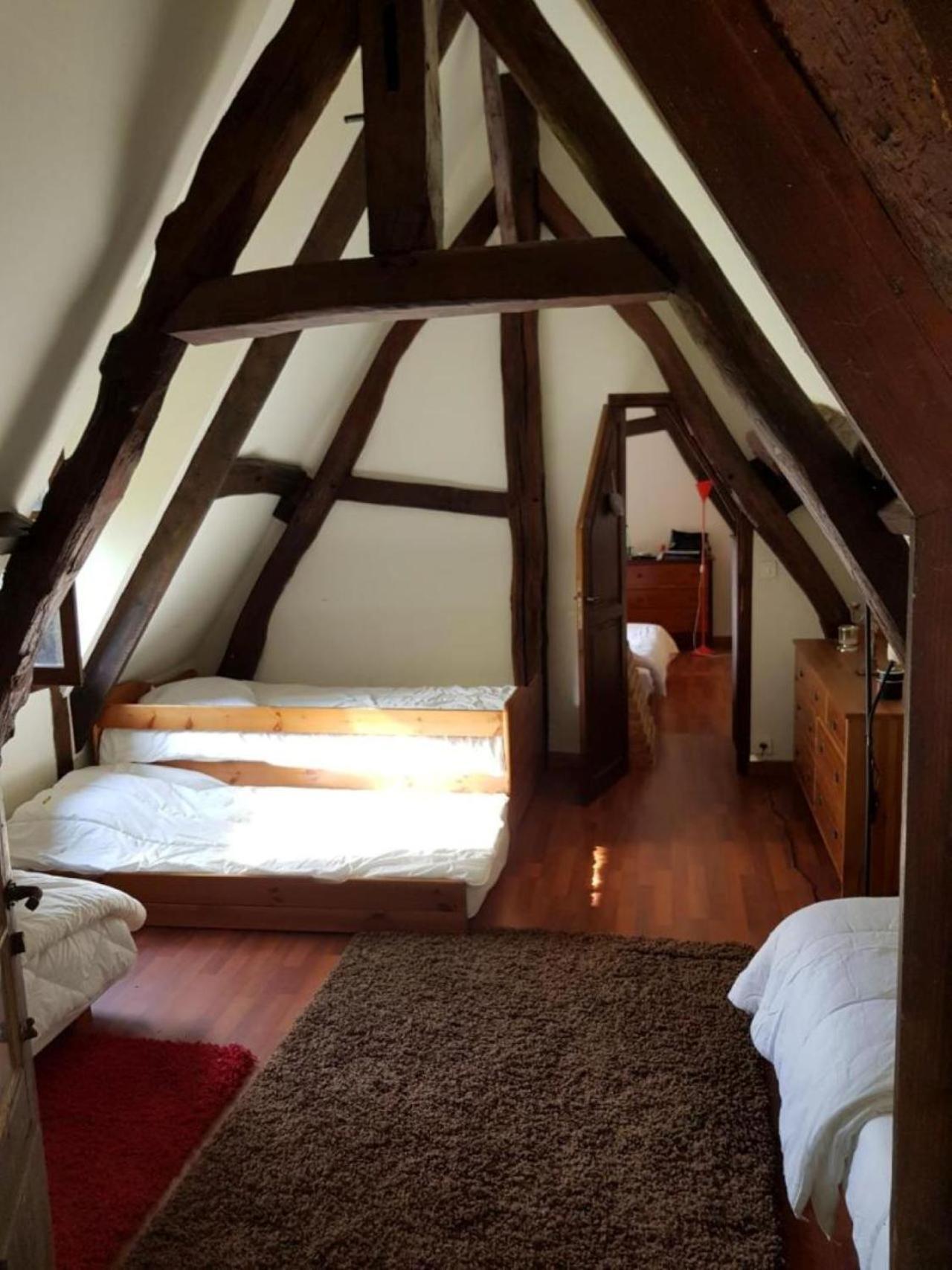 Chaumiere Familiale Weekend & Vacances Paisible Saint-Philbert-sur-Risle Exteriör bild